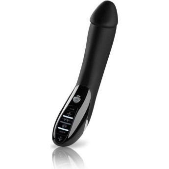 Вибратор с электростимуляцией MYSTIM Tickling Truman, чёрный